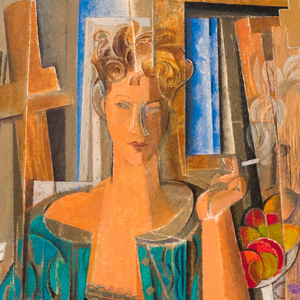 "Posando en el estudio" - Alfredo Roldán